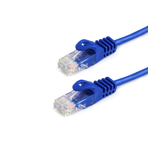 100ft. Cat5 Cat5e Ethernet Patch Cable 1.5 3 5 6 7 10 15 20 25 30 50 75 100 200ft Lot 